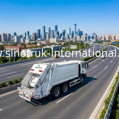 Sinotruk HOWO-TX 371HP 6X4 Sürüş 20CBM Kapasitesiyle Verimli Atık Yönetimi için Sıkıştırılmış Çöp Kamyonu