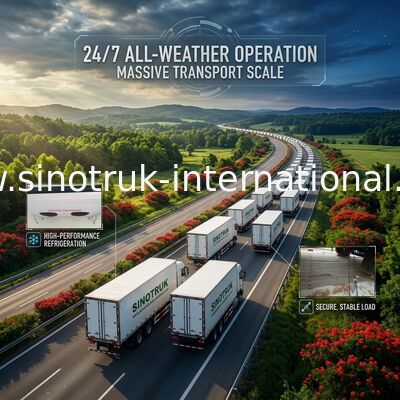 ZZ1127G4215C1 taşıyan dondurulmuş gıdalar için 7 ton soğutucu kamyon