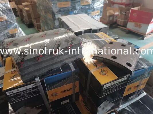 SINOTRUK HOWO Siyah fren kaplama kamyonu ve römork parçaları WG9231342069