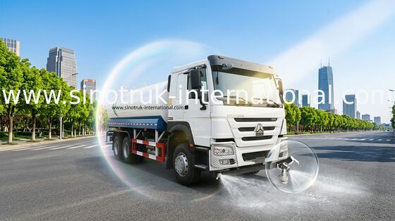 SINOTRUK HOWO 6x4 LHD Su Deposu Kamyonları 371HP 18CBM