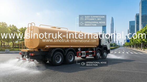International Water Truck 25-35CBM 8X4 For Water Carrying Landscaping