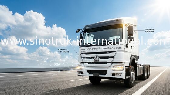 371HP SINOTRUK HOWO 6x4 RHD Traktör Kamyon ZZ4257S3241W