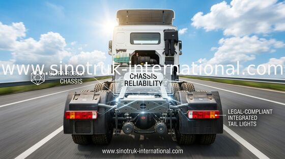 Euro 2 HW76 Kabin 60 Ton SINOTRUK Çekici