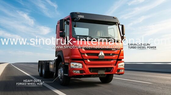 Sinotruk Howo Traktör Kamyon Yepyeni 430Hp Lhd 10Tekerlek 6 × 4