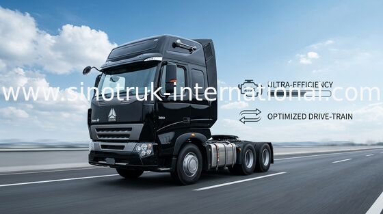 Euro 2 Emisyon Standardı ile RHD 6X4 SINOTRUK HOWO 6x4 Damperli Kamyon Traktör