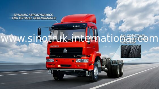 Kompakt Yapı Traktör Römork Kamyon 6X4 Euro2 290HP ZZ4251M3241W