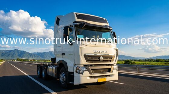 Yüksek Verimli SINOTRUK HOWO Traktör Kamyon A7 Ağır Traktör Kafası