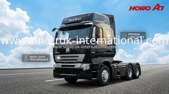 Klima ile SINOTRUK HOWO Yarı Römork A7 Başkanı Traktör