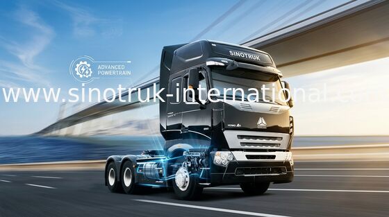 A7 RHD 6X4 Euro2 336HP Traktör Kamyon, Uluslararası Traktör Kafası ZZ4257N3247N1B