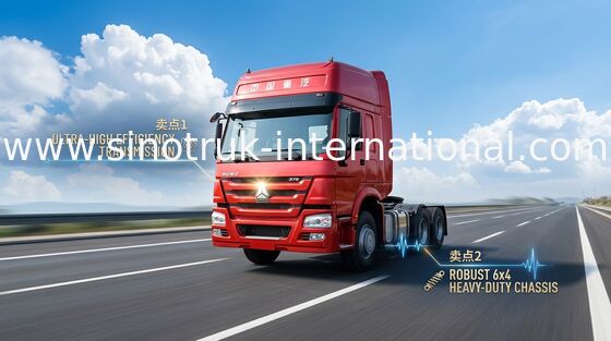 Traktör Kamyon SINOTRUK HOWO LHD 6X4 Euro2 380HP ZZ4257S3241W