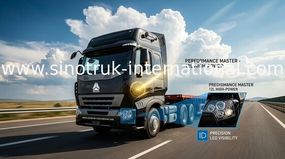 SINOTRUK HOWO A7 Traktör Kamyon RHD 6X4 Euro2 380HP ZZ4257N3247N1B