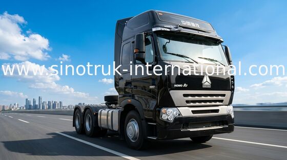 A7 HOWO Traktör Kamyon LHD 6X4 Euro2 380 HP İki Metre ZZ4257N3247N1B