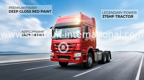 Traktör Kamyon SINOTRUK HOWO LHD 6X4 Euro2 336HP iki rıhtım ZZ4257N3241V