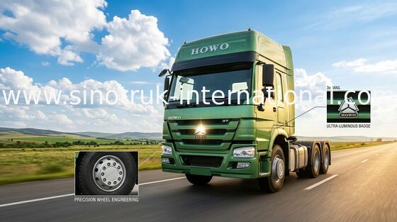SINOTRUK HOWO Traktör Kamyon LHD 6X4 Euro2 420HP ZZ4257V3241W