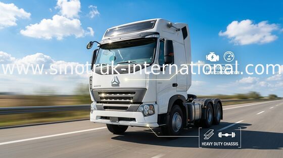 İki adet ZZ4257N3247N1B ile kamyon römork Römork LHD 6X4 Euro2 336HP