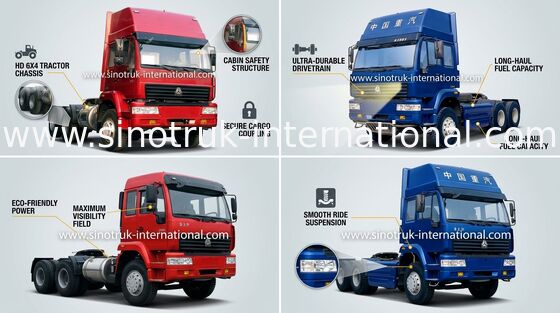 Traktör Kamyon SINOTRUK Altın Prens LHD 6X4 Euro2 290HP ZZ4251M3241W