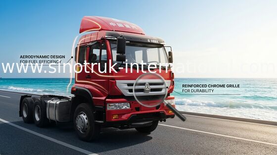 SINOTRUK Altın Prens Traktör Kamyon 6X4 Euro2 336HP 25 Ton ZZ4251N3241W