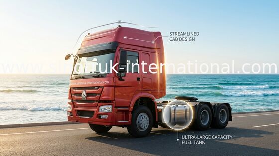 Traktör Kamyon SINOTRUK HOWO LHD 4X2 Euro2 371HP ZZ4187S3511W