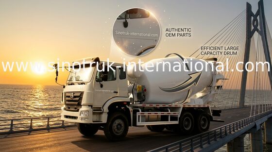 Ticari Beton Mikser Kamyon, Beton Mikser Römorku Euro2 336HP 6X4 LHD