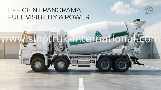 SINOTRUK HOWO Beton Mikser Kamyon 14CBM 371HP 8X4 LHD ZZ5317GJBN3261W