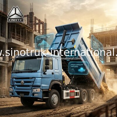 Mavi U-Through Dumper (20CBM, 6×4, 380 HP): Hızlı Malzeme Serbestleme için Önemli Avantajlar