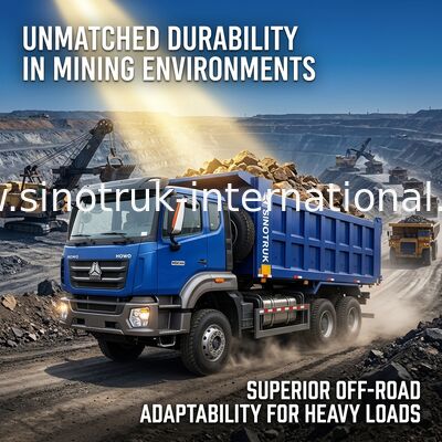 30-40 tonluk RHD 10 tekerlekli tipper çöplük kamyonu SINOTRUK HOWO haohan İnşaat için