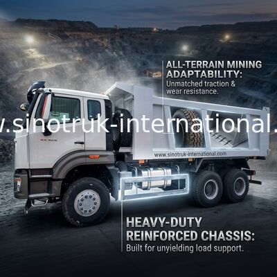 Sinotruk Howo Damperli Kamyon Yeni NX 10Wheels 400Hp 6×4 Madencilik