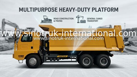 HOWO Damperli Kamyon 30ton 371 Soldan Direksiyonlu 6X4 Euro2 ZZ3259N384PB3