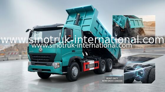 266HP 420HP Damperli Damperli Kamyon SINOTRUK HOWO A7 Güvenilir Performans