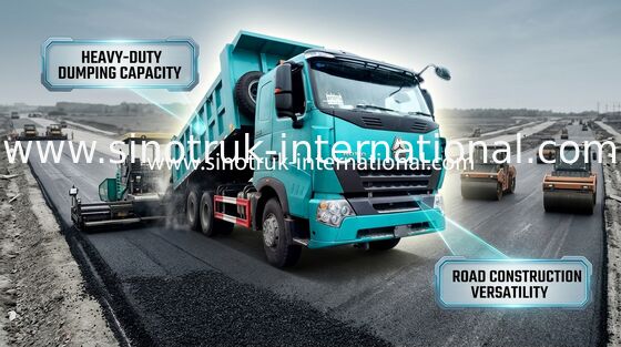 6 Tarafından 10 On Tekerlek İnşaat Damperli Kamyon 10 Metreküp, HW13710 İletim