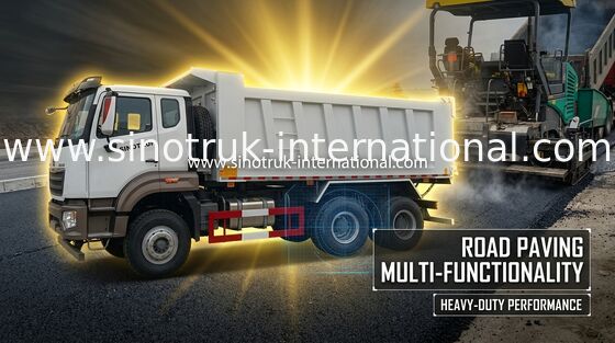 40 Ton 371hp Damperli Damperli Kamyon ZZ3255N3846D1