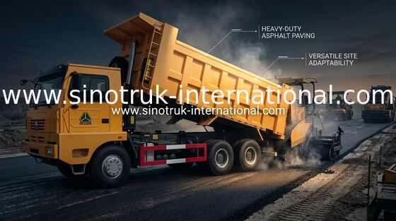 30 Ton Sino Howo Damperli Kamyon 371 Soldan Direksiyonlu