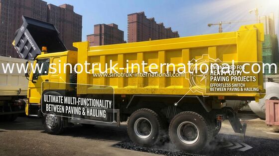 SINOTRUK HOWO 6x4 LHD Damperli Damperli Kamyon 336HP Madencilik Kullanımı