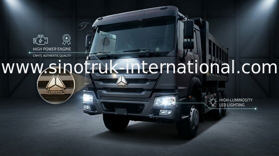 Otomatik Sinotruk Howo Damperli Kamyon, Ticari 10 Wheeler Damperli Kamyon