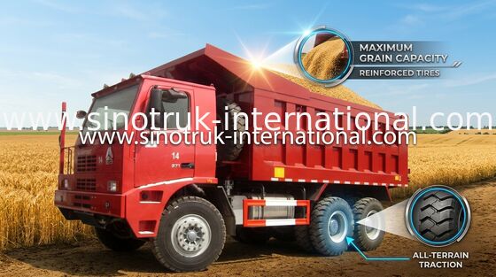 420HP Damperli Damperli Kamyon / 10 Wheeler Damperli Kamyon Kapasitesi 420HP ZZ5707V3840CJ