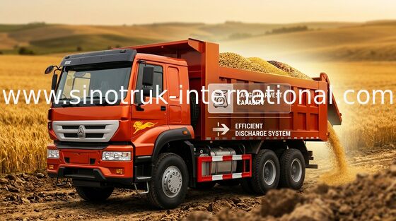SINOTRUK Altın Prens Damperli Kamyon 6X4 336HP LHD 25-30tons ZZ3251N3641W