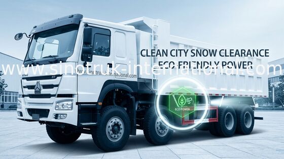 SINOTRUK HOWO Damperli Kamyon Damperli Kamyon 371HP 8X4 LHD 31-60tons 20-30CBM ZZ3317N3267W