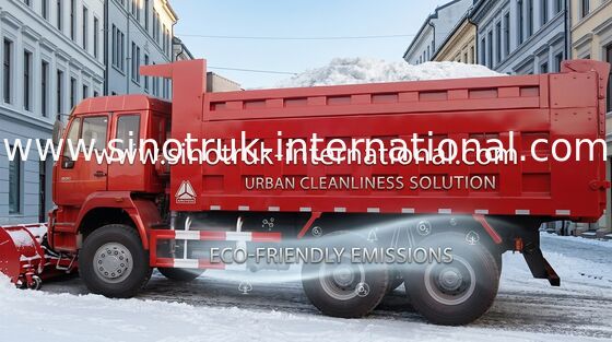 Damperli Damperli Kamyon SINOTRUK Altın Prens 10 Tekerlekler 290HP 25-30tons ZZ3251M3441W