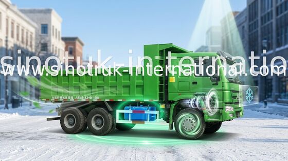 SINOTRUK HOWO Damperli Kamyon Damperli Kamyon 290HP 6X4 LHD 25 ton 10-25CBM ZZ3257M2947A