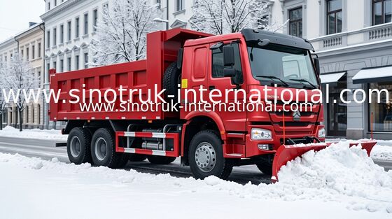 SINOTRUK HOWO Damperli Kamyon 290HP 10 Tekerlekli LHD 25-40tons 10-25CBM ZZ3257M2947A