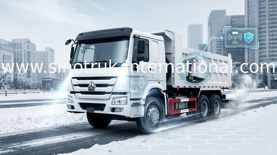 Damperli Damperli Kamyon SINOTRUK HOWO 371HP 6X4 25-40ton Kum Veya Taş Yükleyebilir