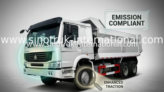 Damperli kamyon damperli kamyon SINOTRUK HOWO 10 tekerlekler 10-25cubic metre yük 25-40tons mal