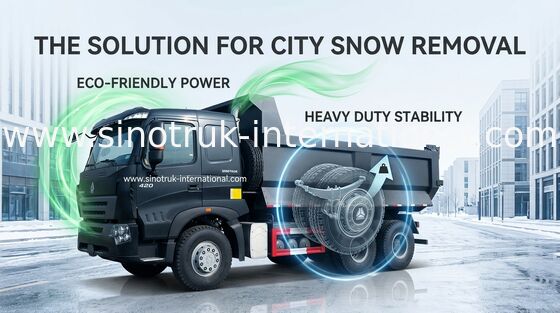 Damperli Damperli Kamyon SINOTRUK HOWO A7 420HP Madencilik İçin ZZ3257V3847N1