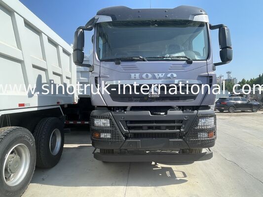 SINOTRUK TX Model 400HP 8X4 Tipper Dump Truck İnşaat Ön kaldırma Müşteri özelleştirmesi