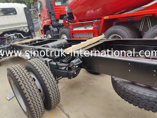 HOWO 140HP 8-12ton Yük Kapasiteli Soldan Direksiyonlu Kargo Kamyon Şasi