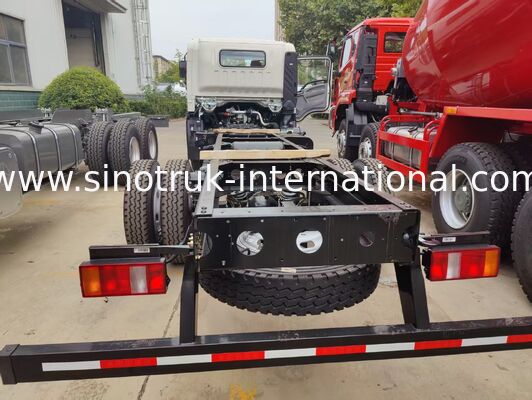 HOWO 140HP 8-12ton Yük Kapasiteli Soldan Direksiyonlu Kargo Kamyon Şasi