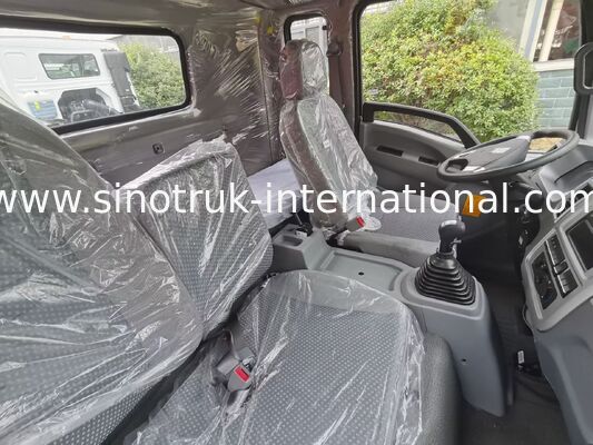 HOWO 140HP 8-12ton Yük Kapasiteli Soldan Direksiyonlu Kargo Kamyon Şasi