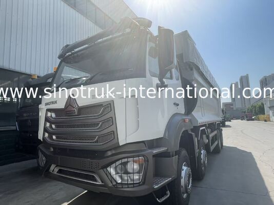 HOWO-NX 380HP Weichai Motoru, Elektrikli Tarpaulin ve Ağır Görevli Mangan Çelik Kargo Kutusu ile Çöp Kamyonu