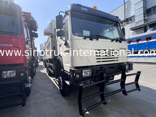 SINOTRUK HOWO Ghost Face Taksi 380HP LHD Tipper Dump Truck 6X4