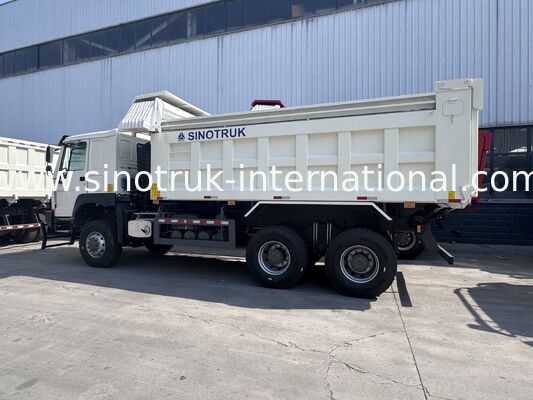 SINOTRUK HOWO Ghost Face Taksi 380HP LHD Tipper Dump Truck 6X4